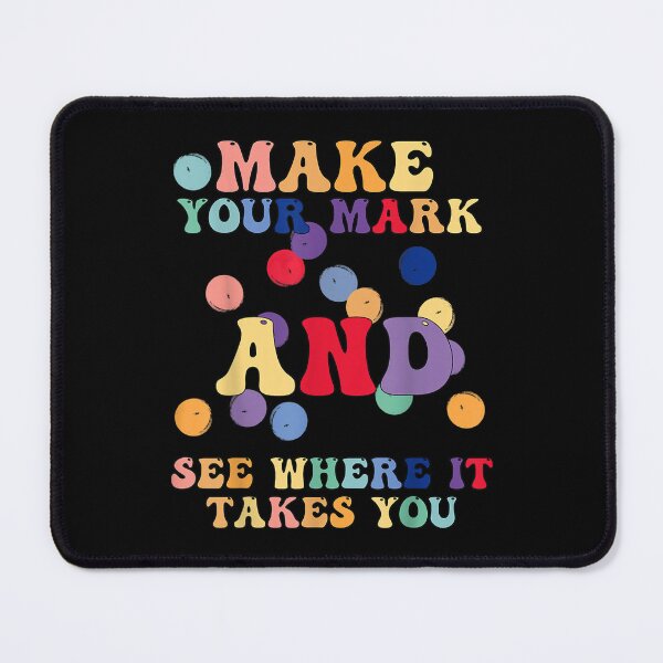 Item preview, Make Your Mark And See Where It Takes You Rainbow Dot Day designed and sold by Xaviermacdonald.