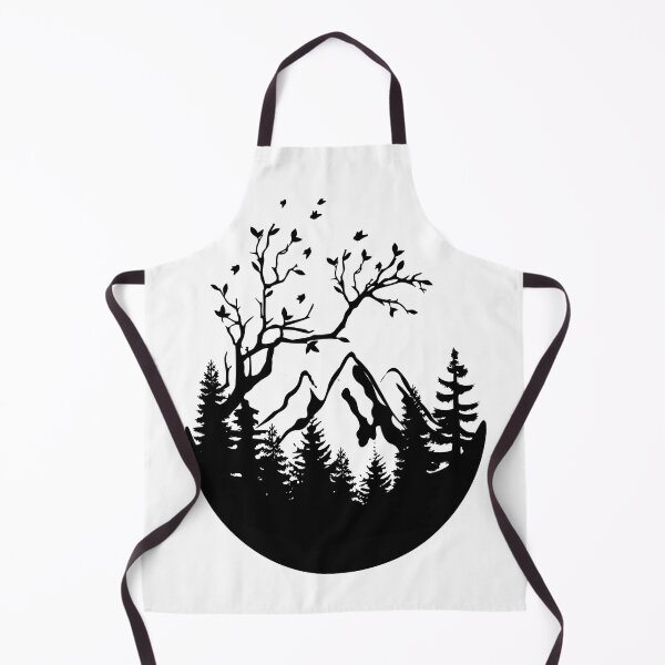 Item preview, Mountain and Trees, Mountain silhouette designed and sold by shellnot.