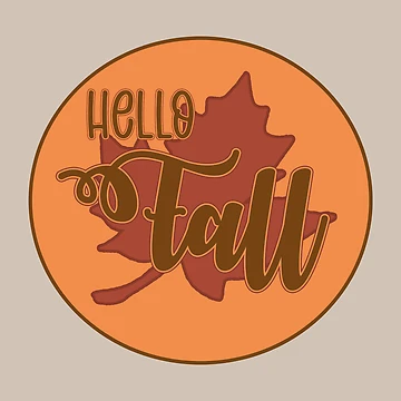 Artwork thumbnail, Hello Fall by MLCDesigns