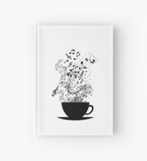 Cup of Music Hardcover Journal