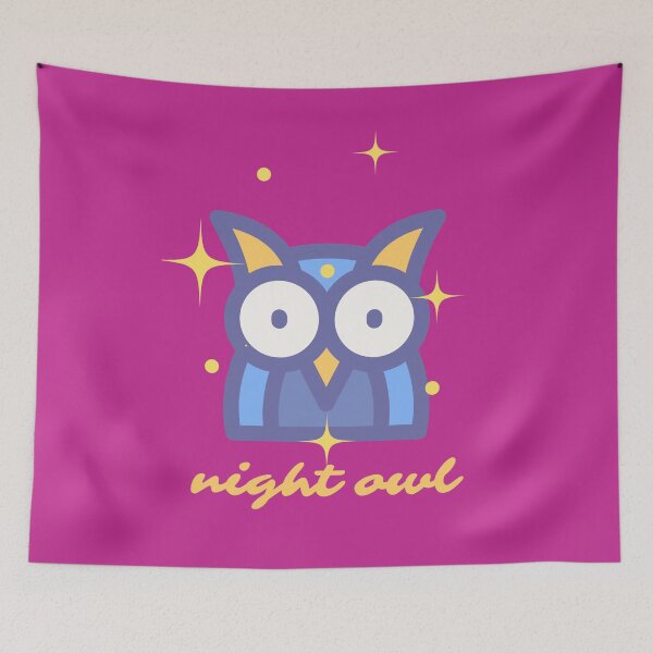 Item preview, Sparkly Night Owl designed and sold by adlibmaria.