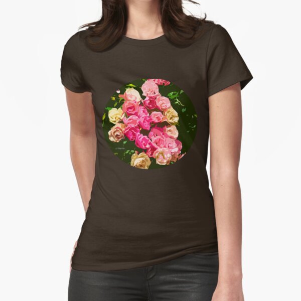 Sunday Roses Fitted T-Shirt