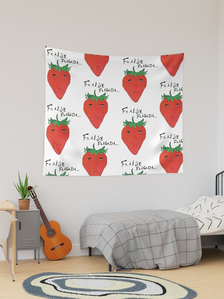 Strawberry tapestry hot sale