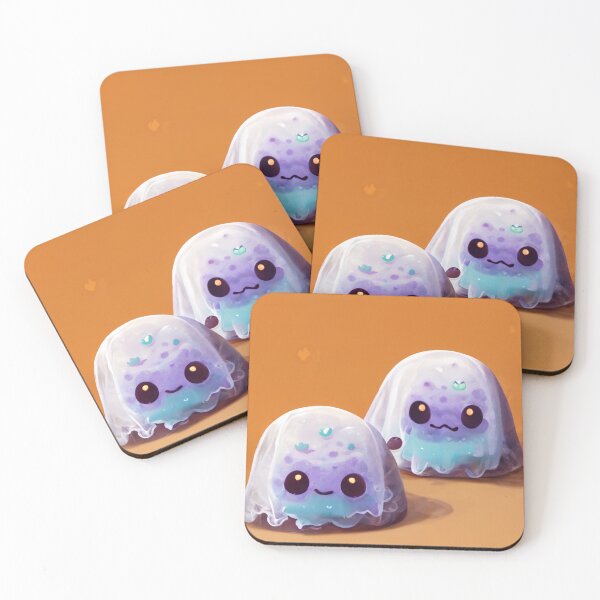 Item preview, Cute Halloween Slimes designed and sold by aiartbysig.