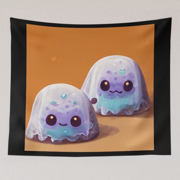 Item preview, Cute Halloween Slimes designed and sold by aiartbysig.