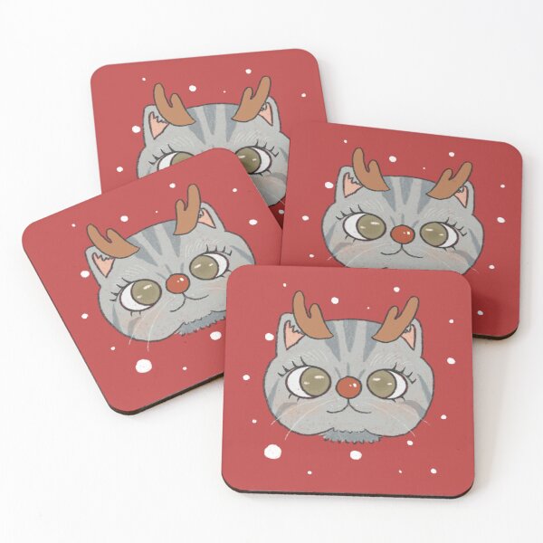 Item preview, Snow cat designed and sold by Calmcalms.