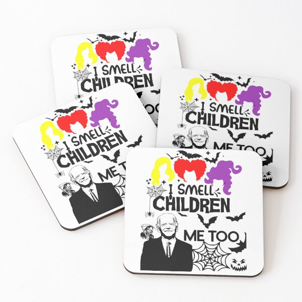 Item preview, What do the Sanderson Sisters & Biden have in common? They both smell children! designed and sold by ShopSVGStyles.