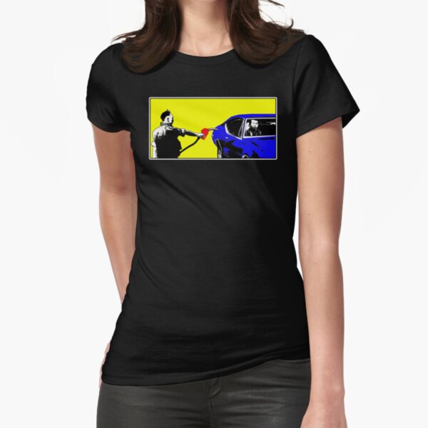 Wars are insane, but a war for oil is ridiculous! Fitted T-Shirt