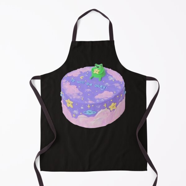 Item preview, It Will Be Okay Frog Cake designed and sold by VirginiaCarro.