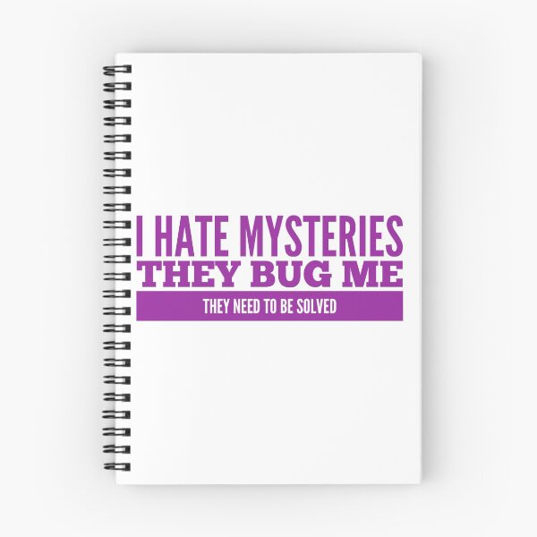 Item preview, Felicity smoak I hate mysteries quote designed and sold by Ghostfoxshop.