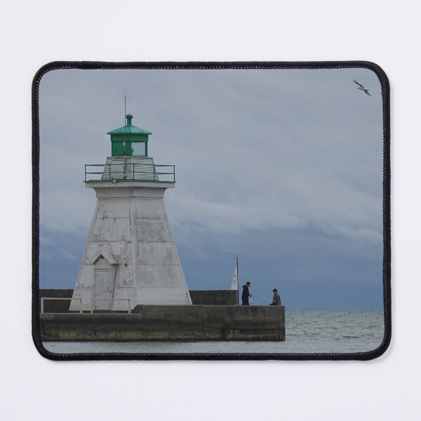 Item preview, A bird, a lake and a light house designed and sold by PicsByMi.