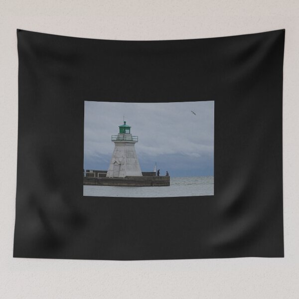 Item preview, A bird, a lake and a light house  designed and sold by PicsByMi.