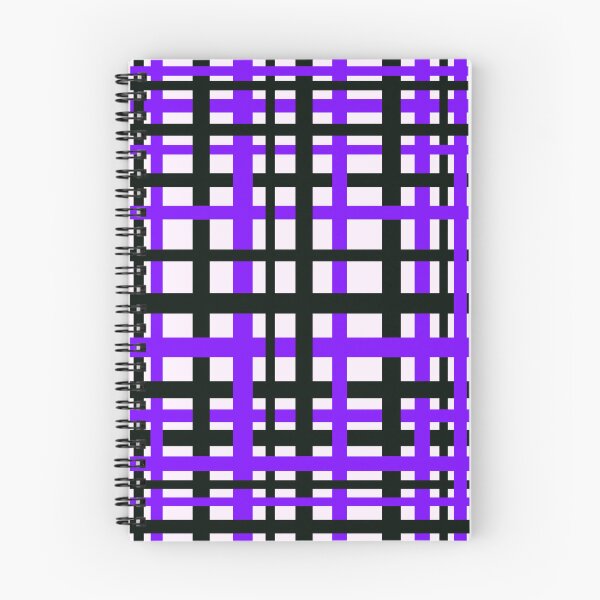 Item preview, Interlocking Stripes Black White Purple designed and sold by blakcirclegirl.