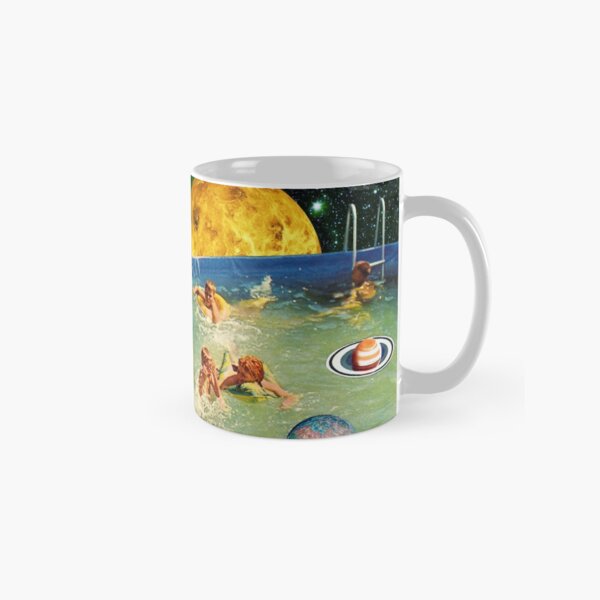 Screaming Children in Pool Classic Mug
