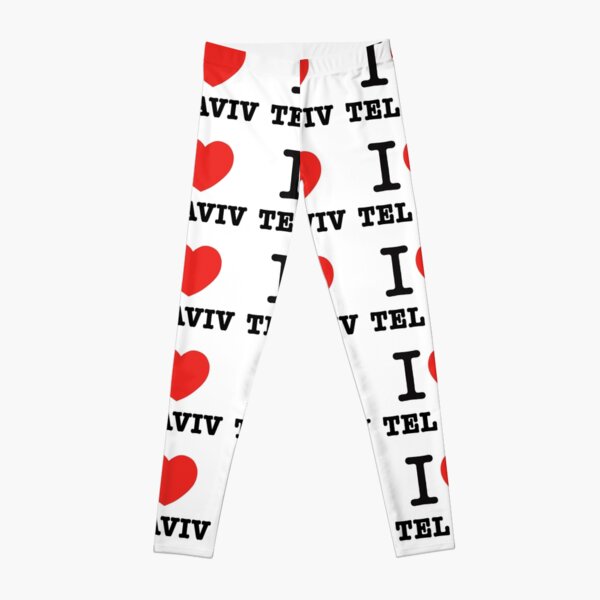 i love Tel Aviv Leggings