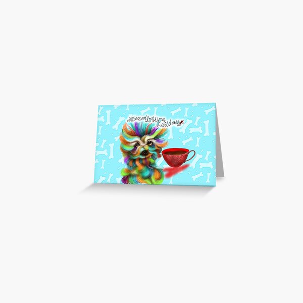What my Coffee says to me August 14, 2017 Greeting Card
