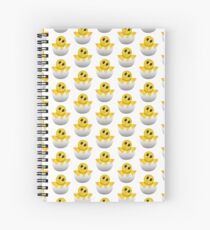 Hatching baby chick Emoji Spiral Notebook
