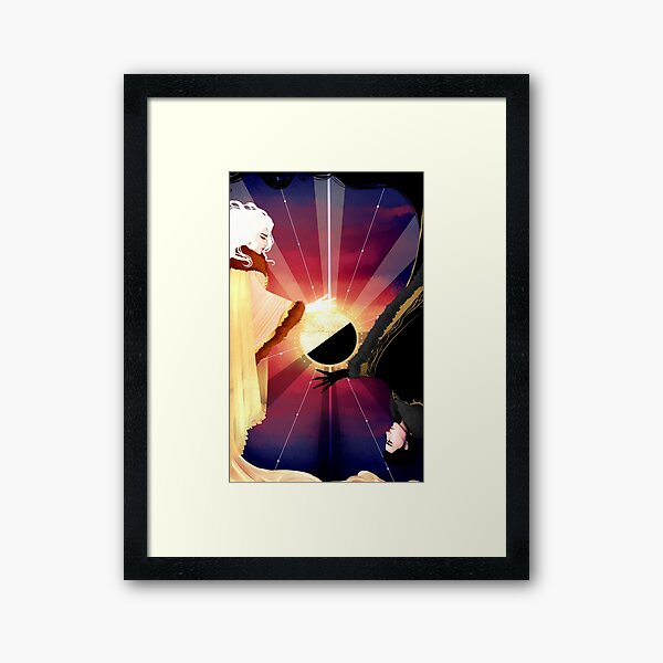 The Saint & The Heretic Framed Art Print