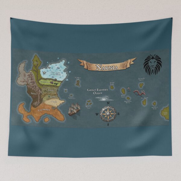 Item preview, Full Map of Narnia designed and sold by Moose-Stick.