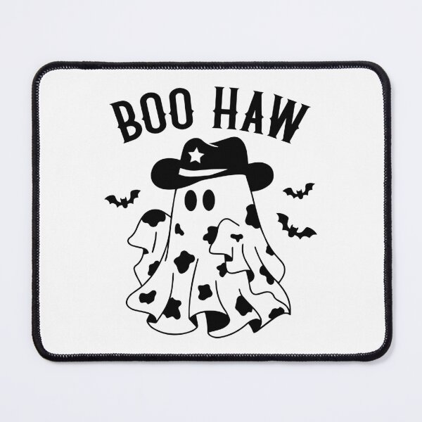 Item preview, Western Halloween Boo Haw Cowboy Ghost Funny Costume designed and sold by SpookySeasonTee.