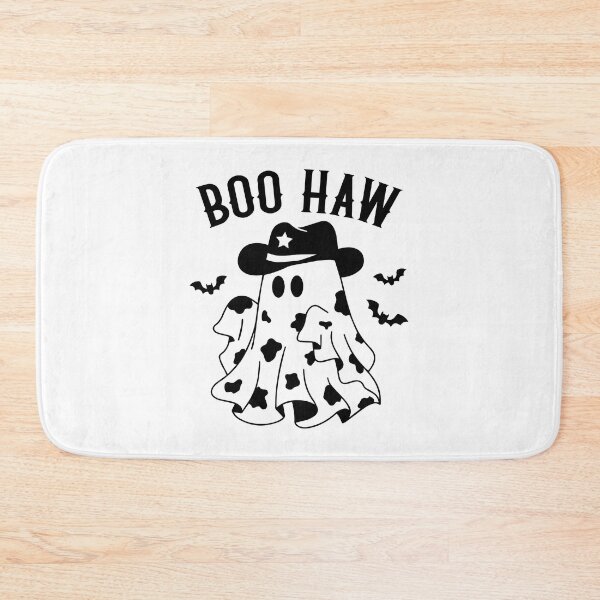 Item preview, Western Halloween Boo Haw Cowboy Ghost Funny Costume designed and sold by SpookySeasonTee.