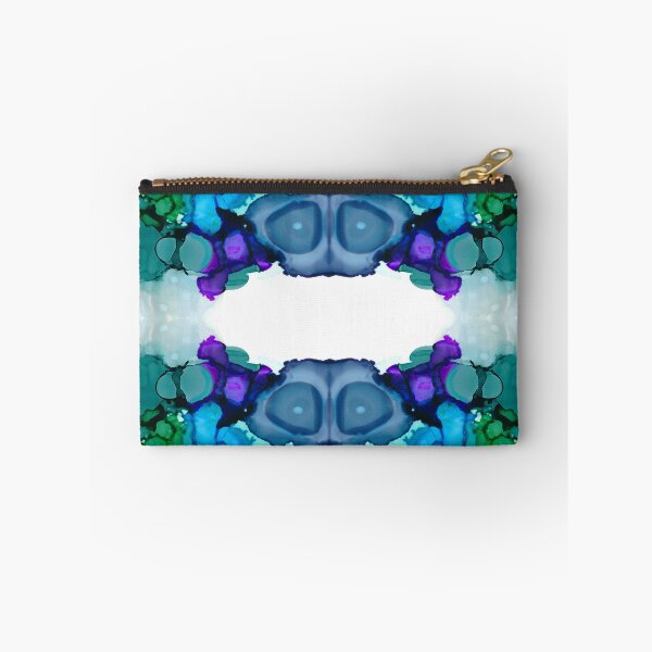 Item preview, Diseño reflejado abstracto Cool Colors designed and sold by CardamomZing.