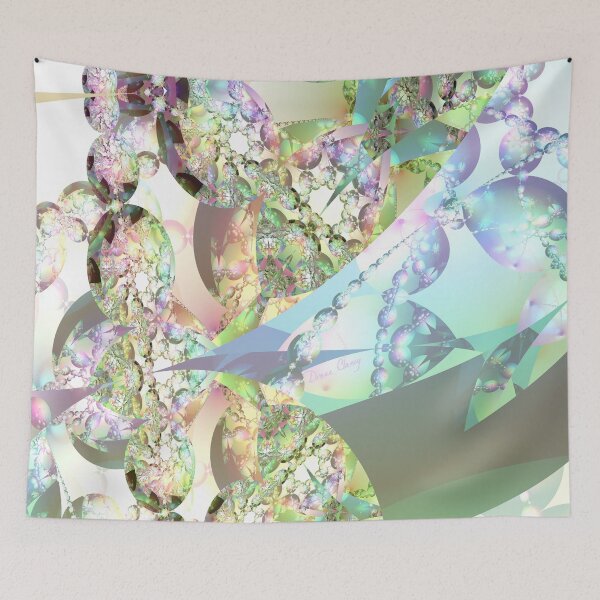 Item preview, Wings of Angels - Celeste & Amethyst Crystals designed and sold by Diane Clancy.