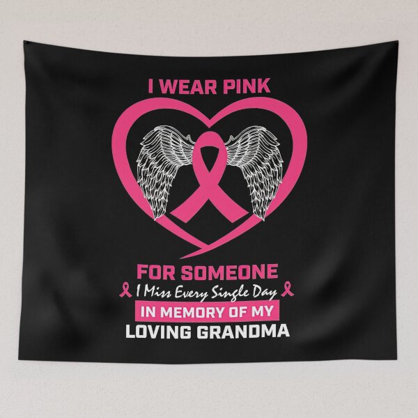Item preview, In Memory Of Grandma Breast Cancer Awar In Memory Of Grandma Breast Cancer Awareness designed and sold by IleneDuBuque.