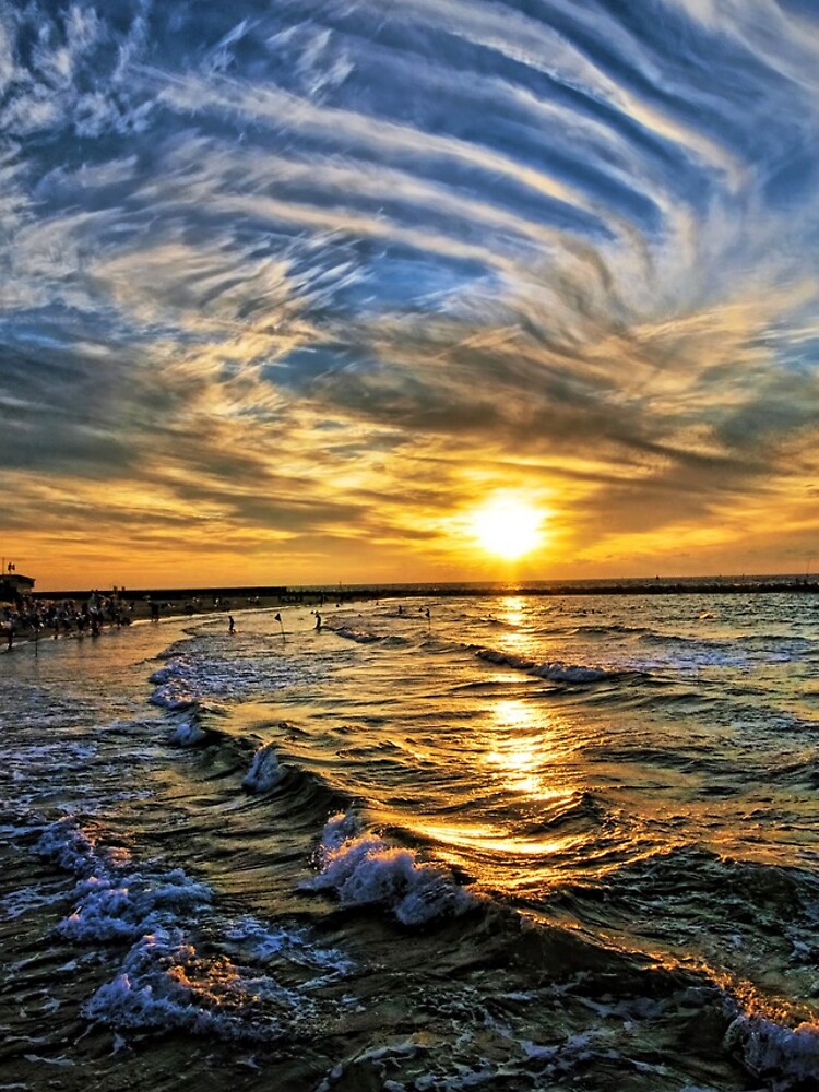 Thumbnail 4 of 4, iPhone Case, hypnotic sunset designed and sold by Ronsho.