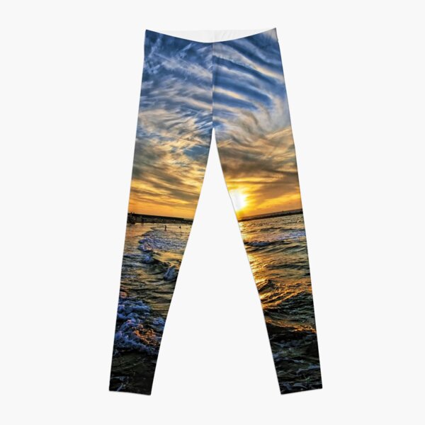 hypnotic sunset Leggings