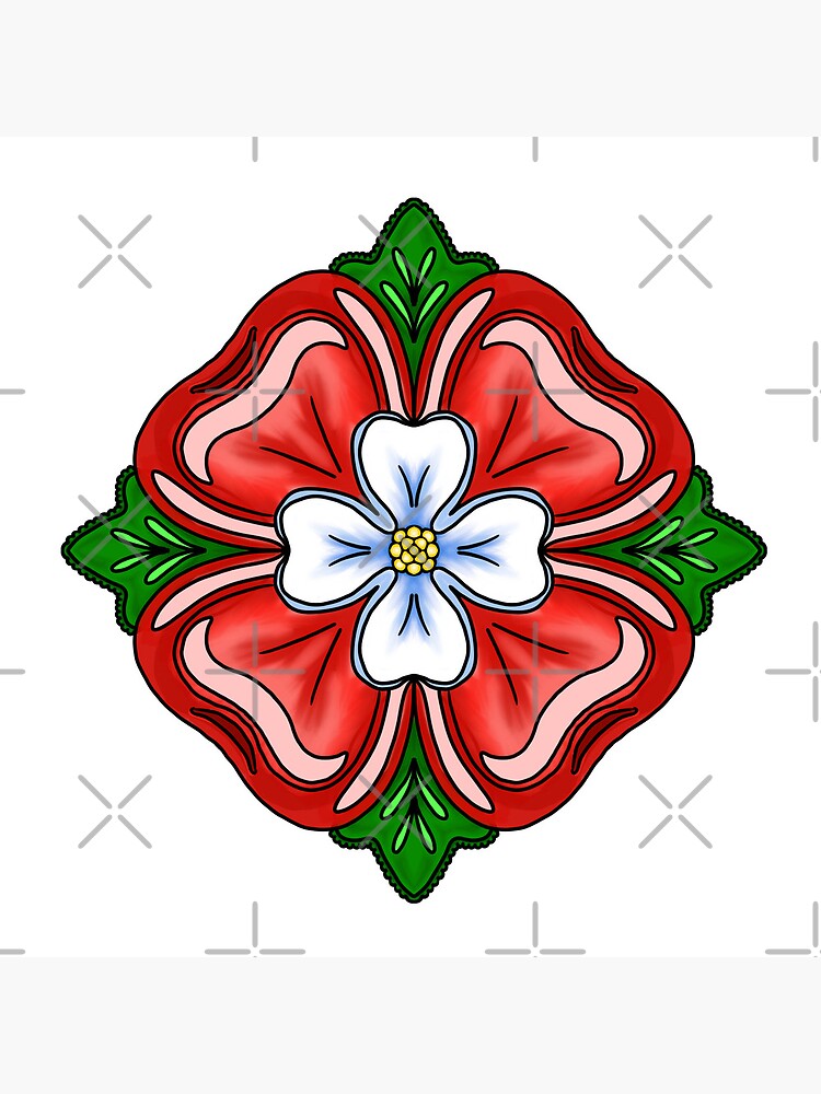 English Tudor Rose" Coasters (Set of 4) for Sale by Sharilea | Redbubble
