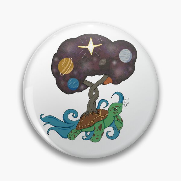 Item preview, Turtle carrying the universe  designed and sold by MintyJellyfish.