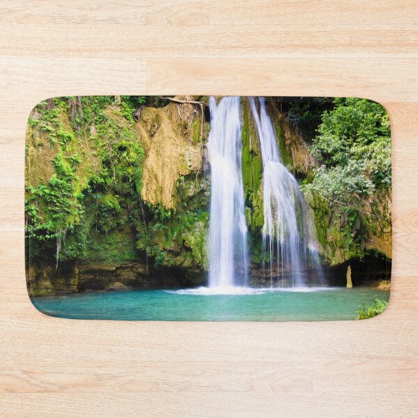 Item preview, Waterfall Beauty with aqua lagoon designed and sold by hardscuffle.