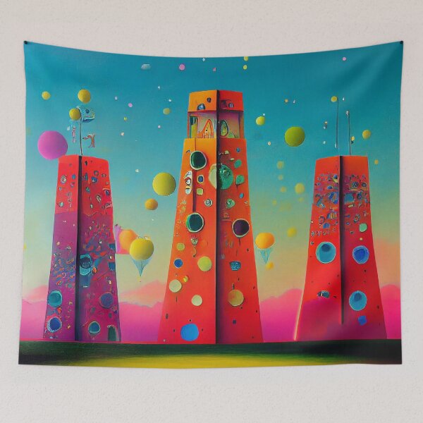 Item preview, Redreaming Whimsy Towers of Play designed and sold by REDREAMER.