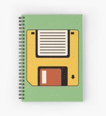 Floppy Disc | Tech | Retro Art Spiral Notebook