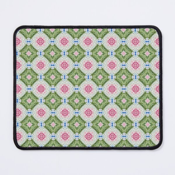 Item preview, Abstract Colorful Optical Illusion Ceramic Style Tile Geometric Pattern Wall Art designed and sold by ArticLotusShop.