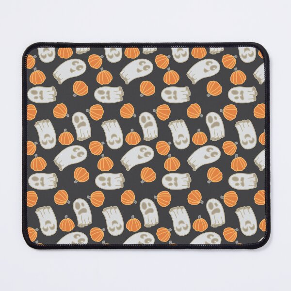 Item preview, Ghosts and Pumpkins on Black designed and sold by MakerOfPaper.