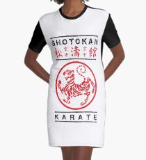 Shotokan Karate Graphic T-Shirt Dress
