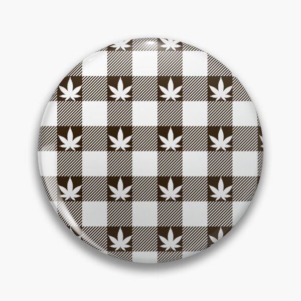 Item preview, Brown Cannabis Plaid all over print designed and sold by smokelikeagirl.
