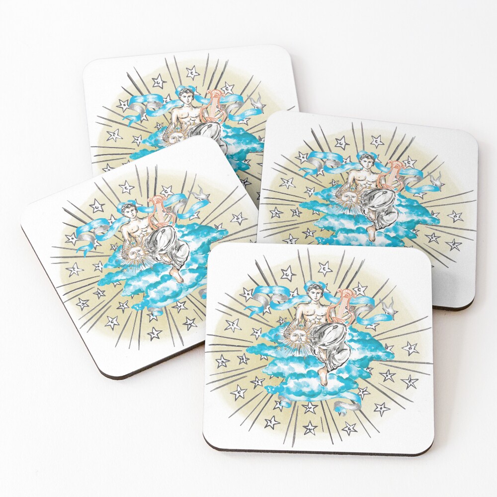 Item preview, Coasters (Set of 4) designed and sold by letsgow8th.
