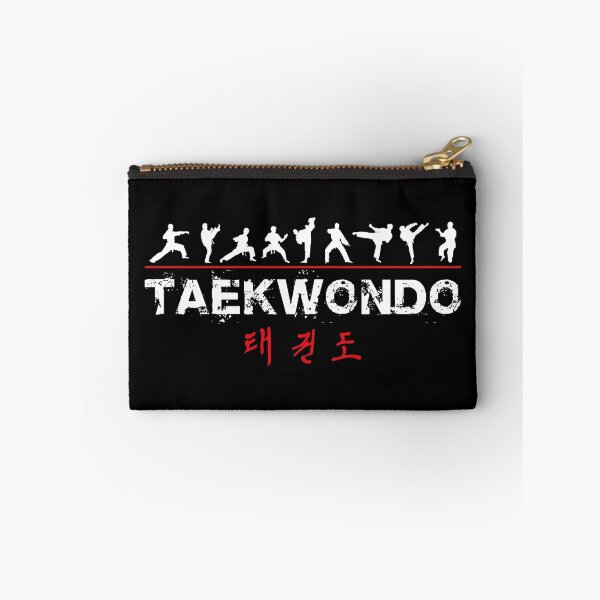 Item preview, Taekwondo Text and Fighters White designed and sold by DCornel.
