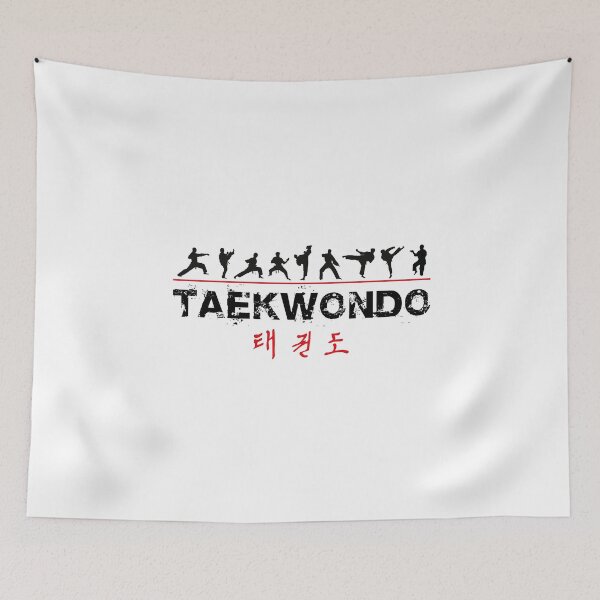 Item preview, Taekwondo Text and Fighters designed and sold by DCornel.
