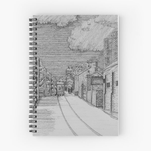 Item preview, 255 - GUTTER HILL SEEN FROM JOHNSTOWN - DAVE EDWARDS - INK - 2014 designed and sold by BLYTHART.