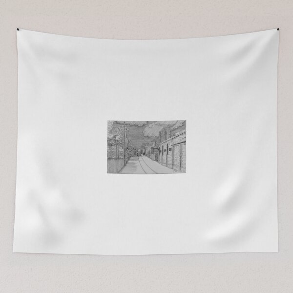 Item preview, 255 - GUTTER HILL SEEN FROM JOHNSTOWN - DAVE EDWARDS - INK - 2014 designed and sold by BLYTHART.