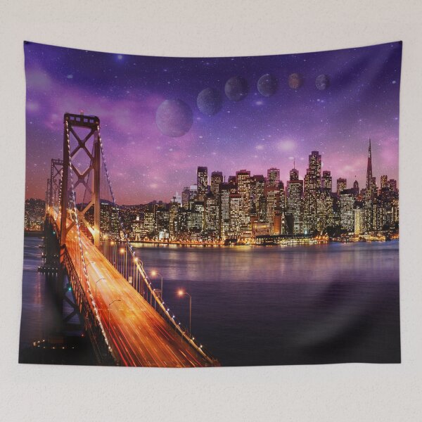 Item preview, San Francisco in Space designed and sold by emerdmann.