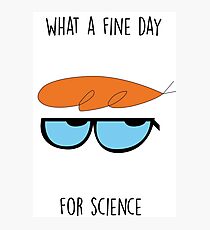 Dexter's Lab Photographic Print