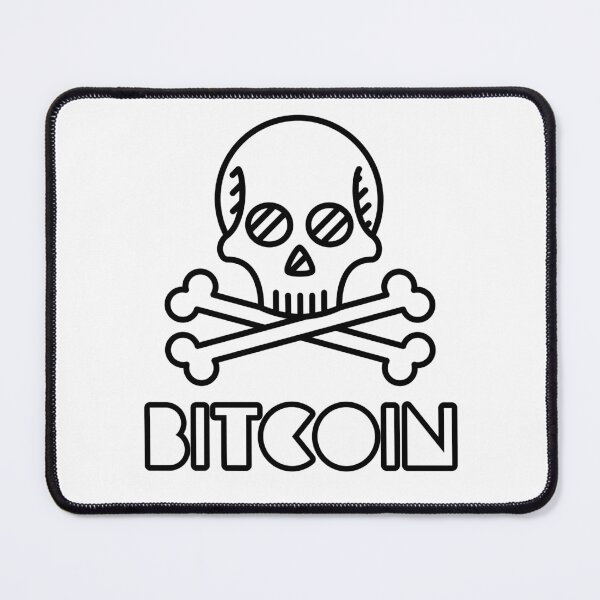 Item preview, Bitcoin Skull designed and sold by Anonymousbtb.