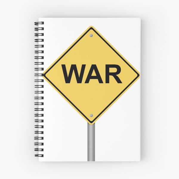 Item preview, Warning Sign War designed and sold by Henrik Lehnerer.