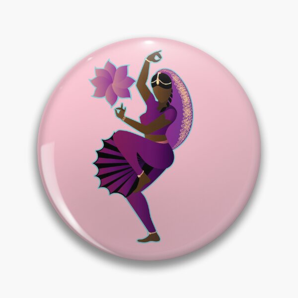 Item preview, Bharatanatyam : Classical Indian Lotus Dancer  designed and sold by umasharda.