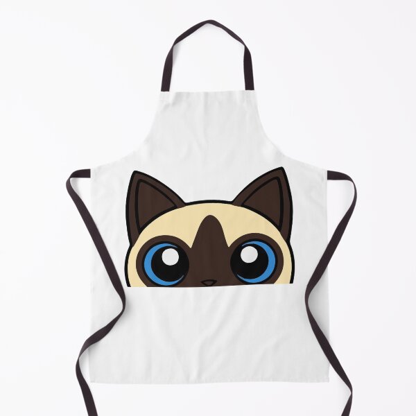 Item preview, Siamese Cat Peeking Peeker designed and sold by KaydenLee.